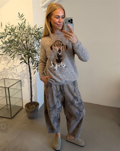 PRE SALE // Marta du Chateau - MDCCoraline Strik - Beige Melange